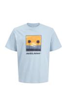 Jjperry Tee Ss Crew Neck Jnr Blue Jack & J S