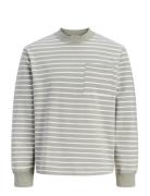 Jornantucket Striped Sweat Crew Ne Jnr White Jack & J S