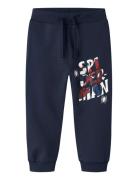 Nmmfloyd Spider Nreg Swe Pants Bru Mar Navy Name It
