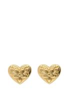 Earrings Botanical Chapter Studs Large Gold My Jewellery