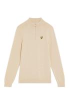 1/4 Zip Jumper Cream Lyle & Scott