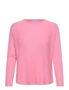 Curved Sweater Pink Davida Cashmere