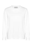 True Heavy Boxy Long Sleeve Tee White Organic Basics