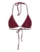 Triangle Bikini Top Burgundy Rosemunde
