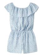 Nkfvinaya Ss Playsuit Fffff Noos Blue Name It