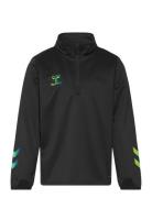 Hmlshimmer Half Zip Kids Black Hummel