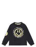 Neptune Long Sleeve T-Shirt Black TUMBLE 'N DRY