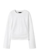 Nlfnovegat Ls Short Rouched Top White LMTD