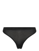 Women Bamboo String Brief Black URBAN QUEST