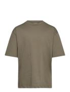 Basic O-Neck Tee S/S Khaki Enkel Studio