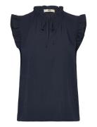 Rmwtalia Sl Top Navy RM By Rosemunde