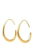 Vilhelmina - Adjustable Hoop Earrings Stainless St Gold Timi Of Sweden