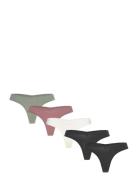 Flex Thong 5-Pack Patterned Organic Basics