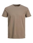 Jjeorganic Basic Tee Ss O-Neck Noos Beige Jack & J S