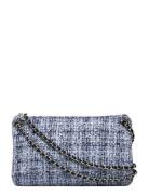 Rbamy Boucle Medium Chain Clutch Blue Rosemunde