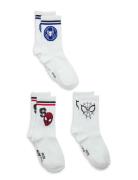 Socks White Marvel