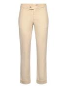J S Soft Twill Trousers Cream Morris