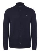 Hertford Button Cardigan Navy Morris
