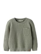 Nmmthunder Ls Knit Lil Khaki Lil'Atelier