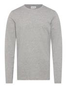 Basic O-Neck Tee L/S Grey Enkel Studio