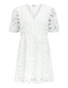 Objrose 3/4 Re Short Dress E Div White Object