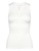 Cucamilla Rib Top White Culture