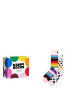 2-Pack Pride Socks Gift Set White Happy Socks