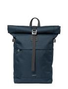 Icon Rolltop Backpack M Navy SANDQVIST