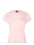 Classic Fit Cotton Jersey Crewneck Tee Pink Polo Ralph Lauren