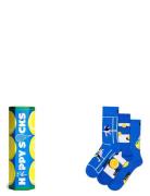 3-Pack Tennis Socks Gift Set Blue Happy Socks