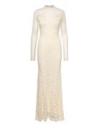 Rwdelicia Ls T-Neck Long Bridal Dre Cream Rosemunde
