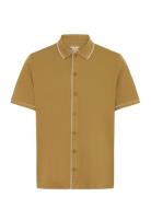 Bhelwood Shirt Polo S/S Brown Blend