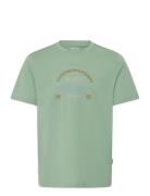 Bhkorneli Logo S/S Tee Green Blend