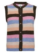 Nuriette Stripy Vest Blue Nümph