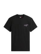 Tjm Reg Poster Ss Tee Black Tommy Jeans