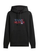Brand Love Big Text Hoody Black Tommy Hilfiger