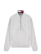 Flag 1/4 Zip Grey Tommy Hilfiger