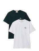 Ss 30S Classic Micro Monologo Te White Calvin Klein Jeans