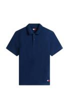 Tjm Reg Waffle Polo Ext Navy Tommy Jeans