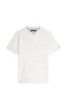 Aop Flag Jacquard Tee White Tommy Hilfiger