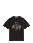 Heritage Series Crest Tee Black Tommy Hilfiger
