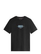 Heritage Label Tee Black Tommy Hilfiger