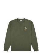 Embroidery Crew Khaki Wrangler