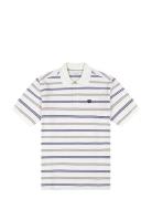 Stripe Polo Shirt White Wrangler