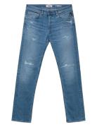Anbass Trousers Slim 573 Eco Plus Blue Replay
