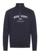 Inrussel Half Zip Sweat Navy INDICODE