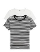 Tjw 2Pack Slim Essential Rib Ss White Tommy Jeans