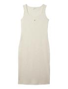 Sl Baby Rib Woven Label Square N Cream Calvin Klein Jeans