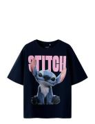 Nkfnibus Stitch Nreg Ss Top Lnoos Wdi Navy Name It