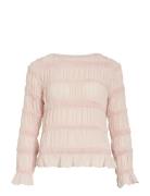Vilola L/S Top /Lr Pink Vila